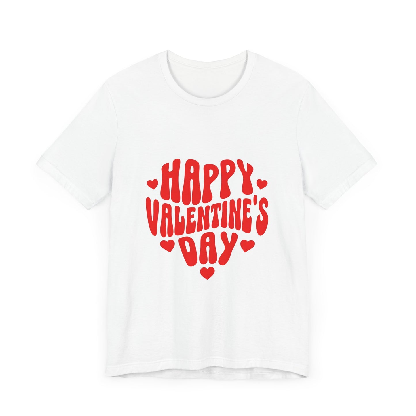 Valentine's Day Unisex Tee, Love Heart Shirt, Valentine's Gift, Romantic T-Shirt, Happy Holiday Top