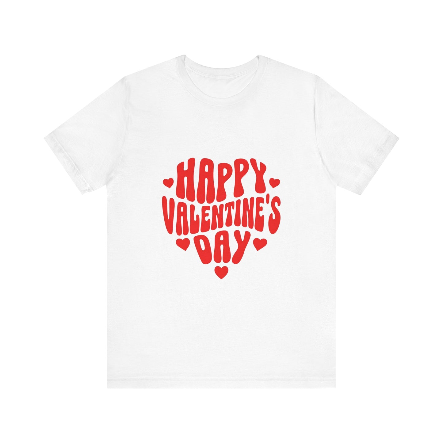Valentine's Day Unisex Tee, Love Heart Shirt, Valentine's Gift, Romantic T-Shirt, Happy Holiday Top