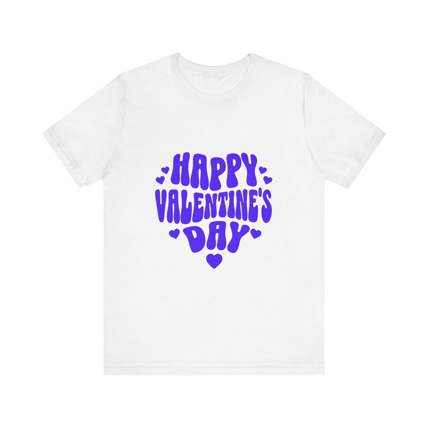 Valentine's Day Unisex Tee, Love Heart Shirt, Gift for Him or Her, Couples Matching Outfit, Romantic Apparel