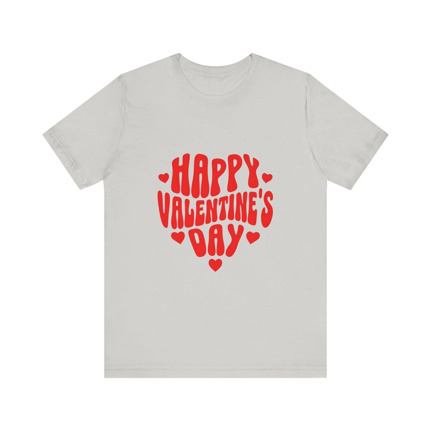 Valentine's Day Unisex Tee, Love Heart Shirt, Valentine's Gift, Romantic T-Shirt, Happy Holiday Top