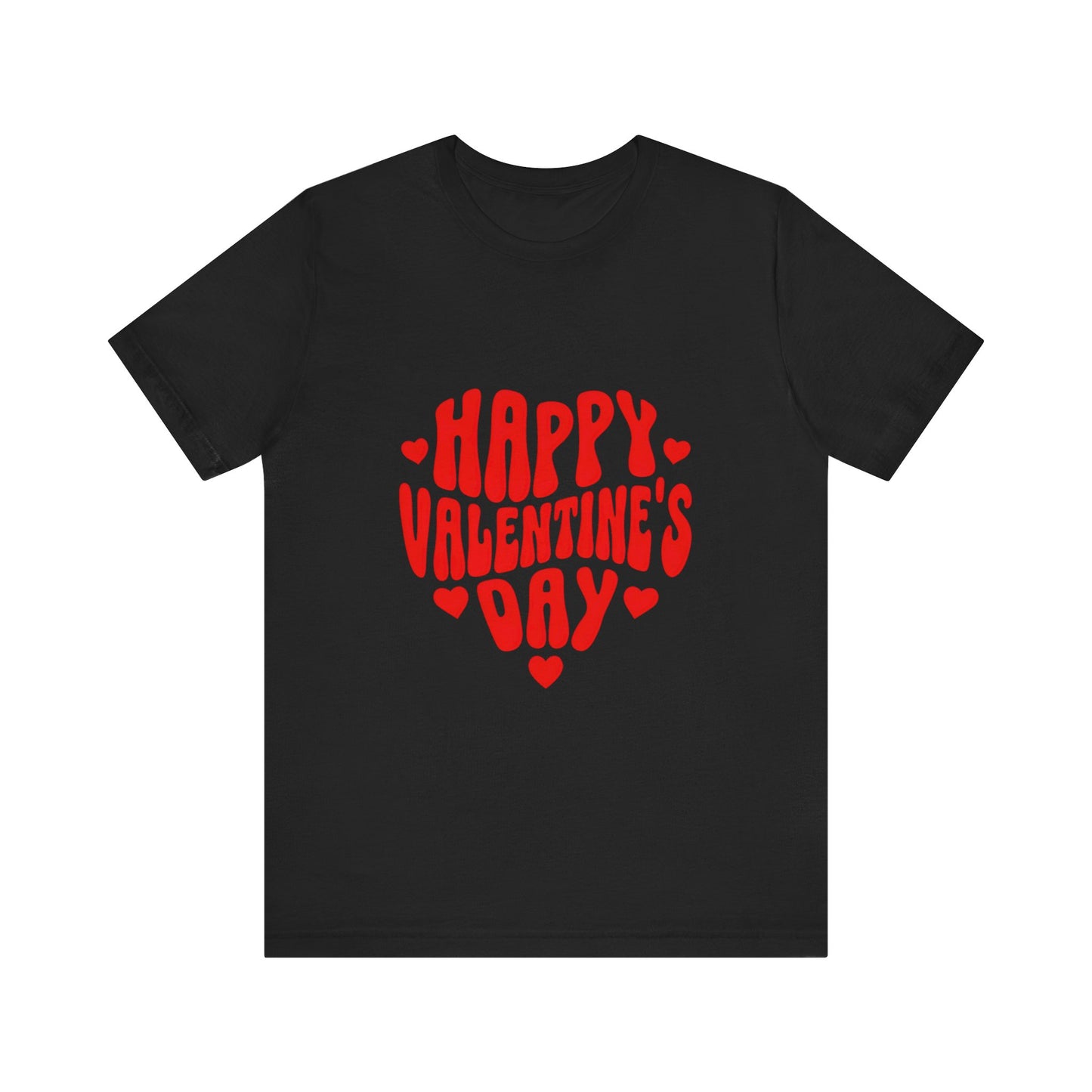 Valentine's Day Unisex Tee, Love Heart Shirt, Valentine's Gift, Romantic T-Shirt, Happy Holiday Top