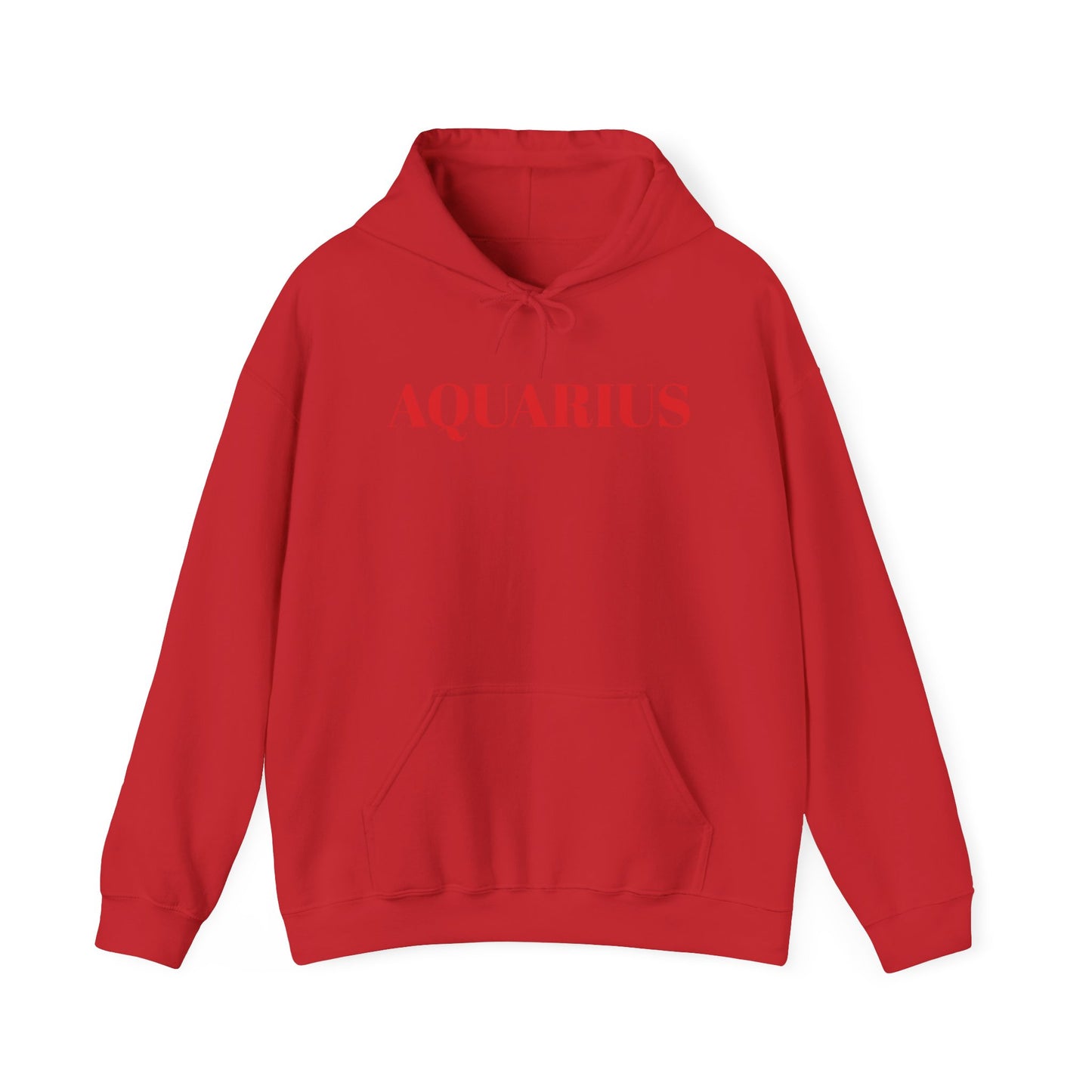 Aquarius Red Hoodie