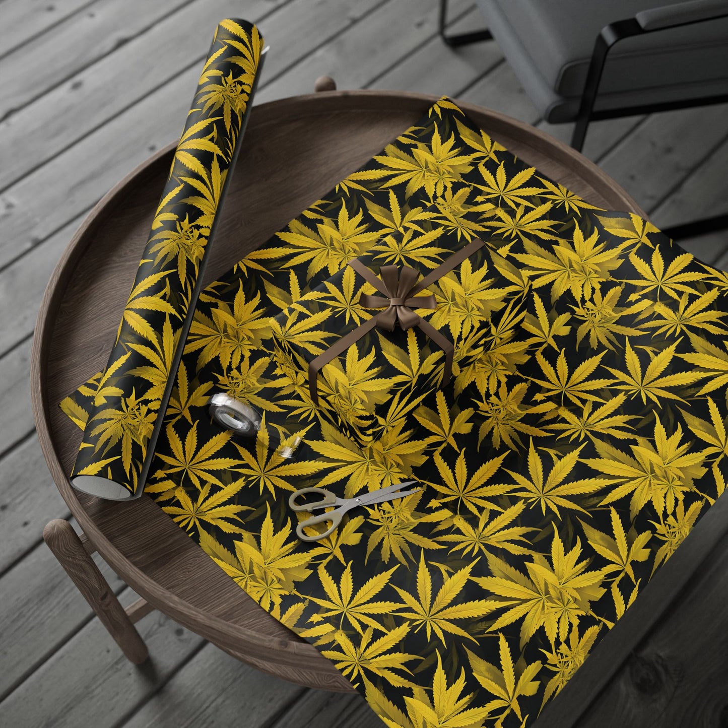 Yellow Hemp Wrapping Papers