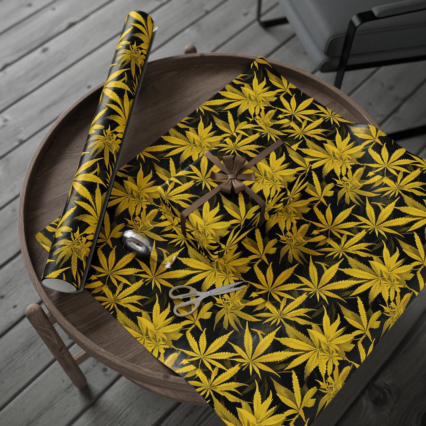 Yellow Hemp Wrapping Papers