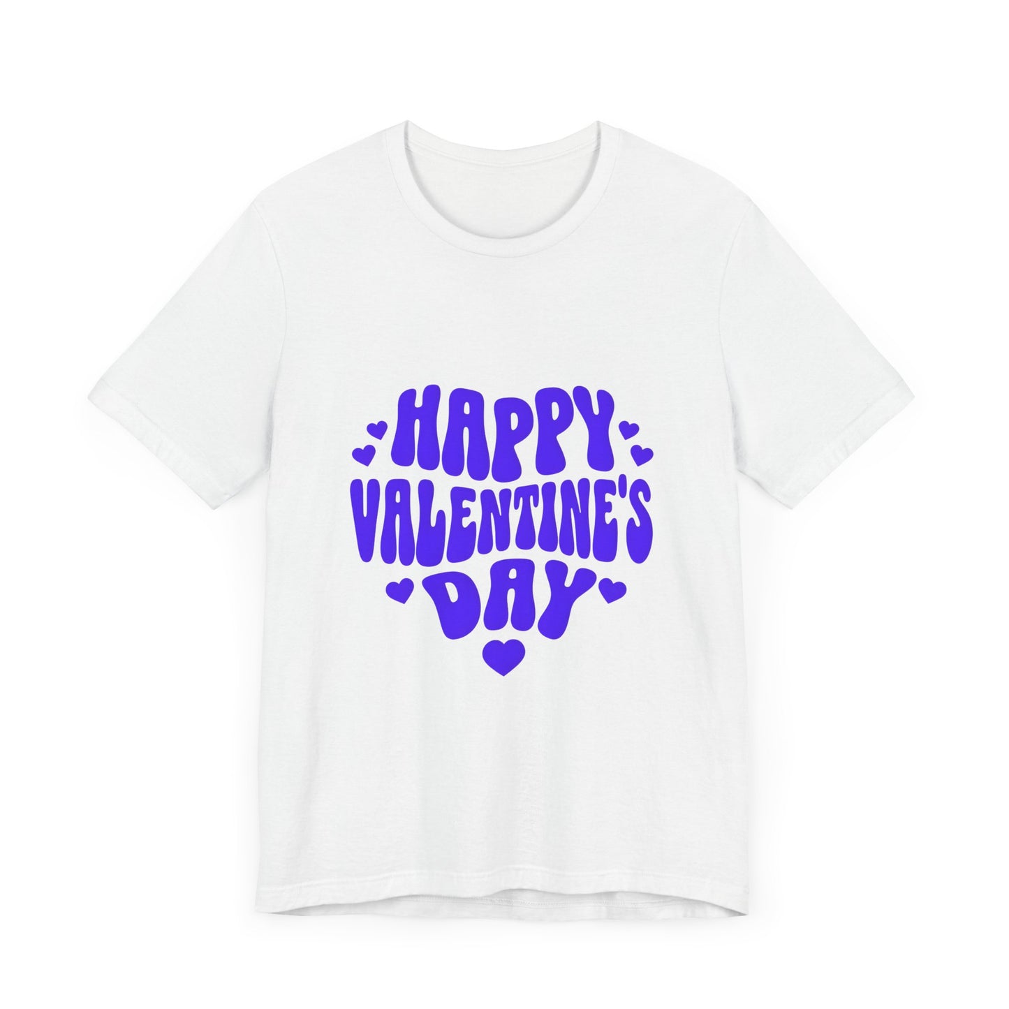 Valentine's Day Unisex Tee, Love Heart Shirt, Gift for Him or Her, Couples Matching Outfit, Romantic Apparel
