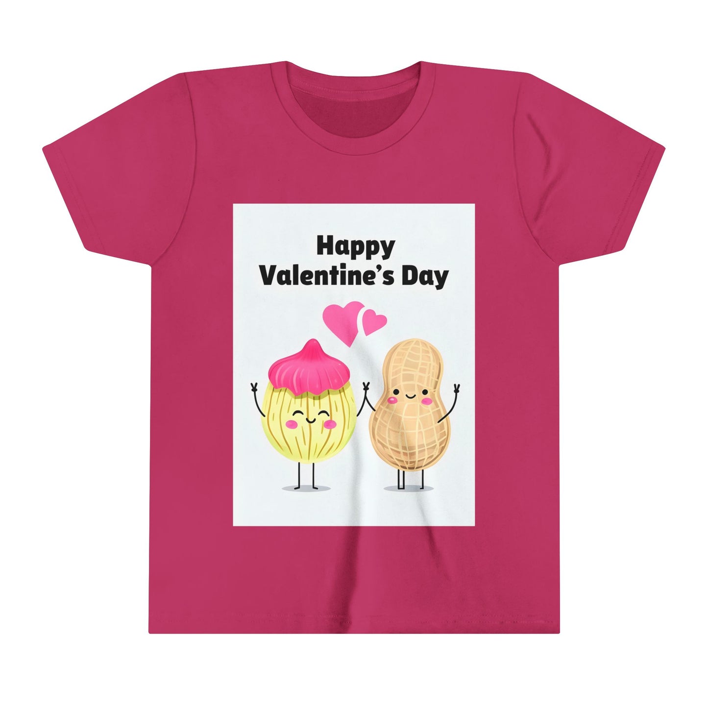 Happy Valentine’s Day Youth Short Sleeve Tee