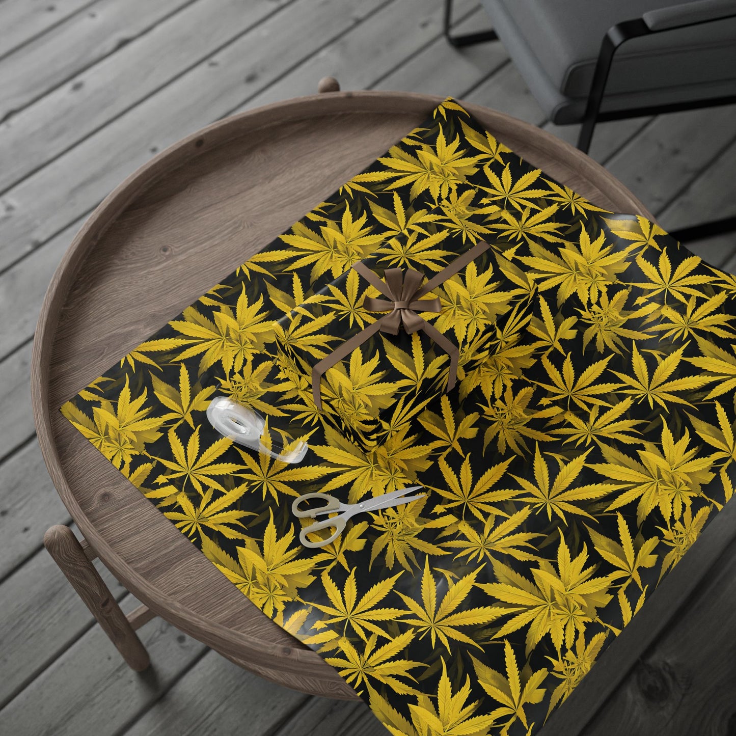 Yellow Hemp Wrapping Papers